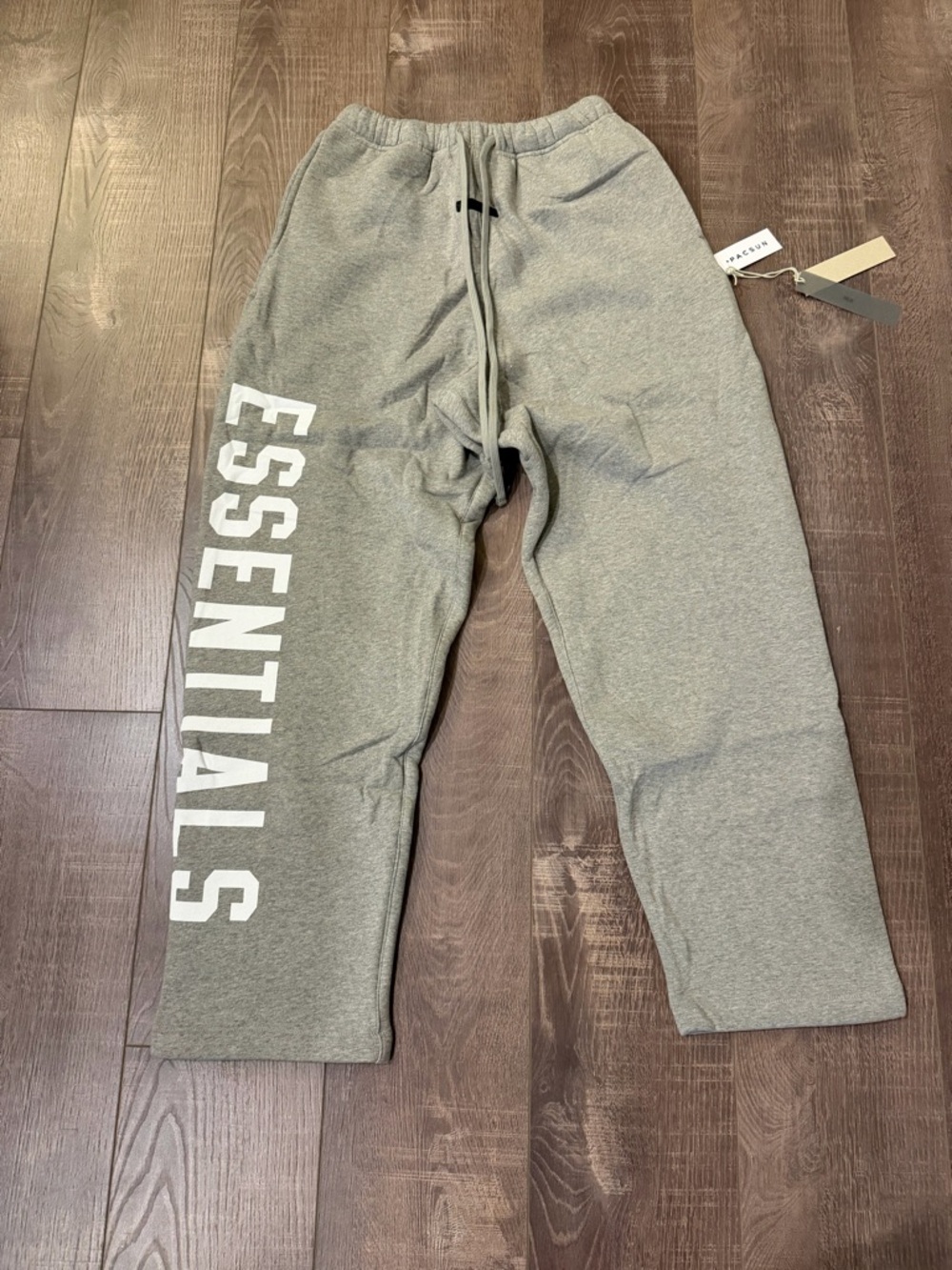 Essentials Spell Out Sweatpants Dark Oatmeal FW24
